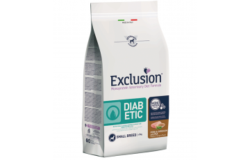 Exclusion Veterinary Diet Canine Diabetic Small breed 2kg