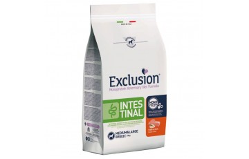 Exclusion Veterinary Diet Intestinal Maiale & Riso Medium/large breed 12 kg